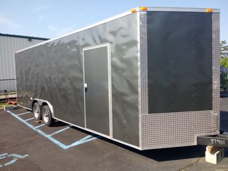 VNOSE ENCLOSED TRAILERS NEW 20FT 24FT 28FT 32FT RACE CAR