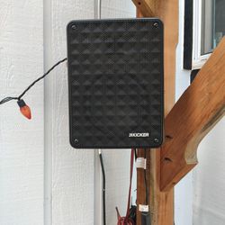 KICKER KB6B 2-Way Full Range Indoor Outdoor Speakers (Pair) 