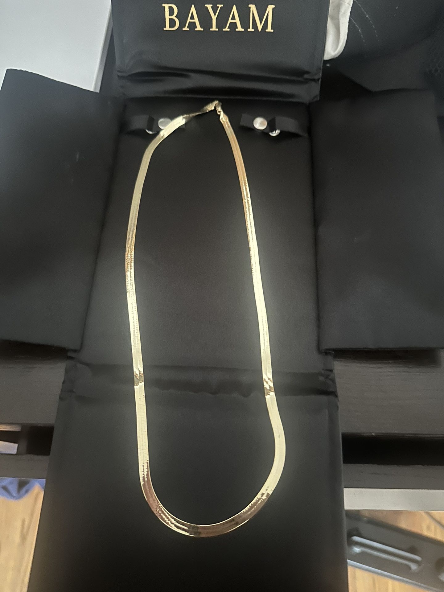 Harringbone Gold Chain 10k 24”