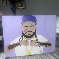 A$AP Yams Painting 
