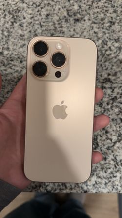 iPhone 16 pro 1 TB desert titanium