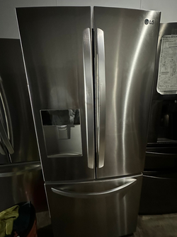 LG 3-Door French Door Fridge with Ice Maker
