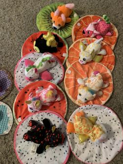 Fruititos Stuffed Animals And Blankets 