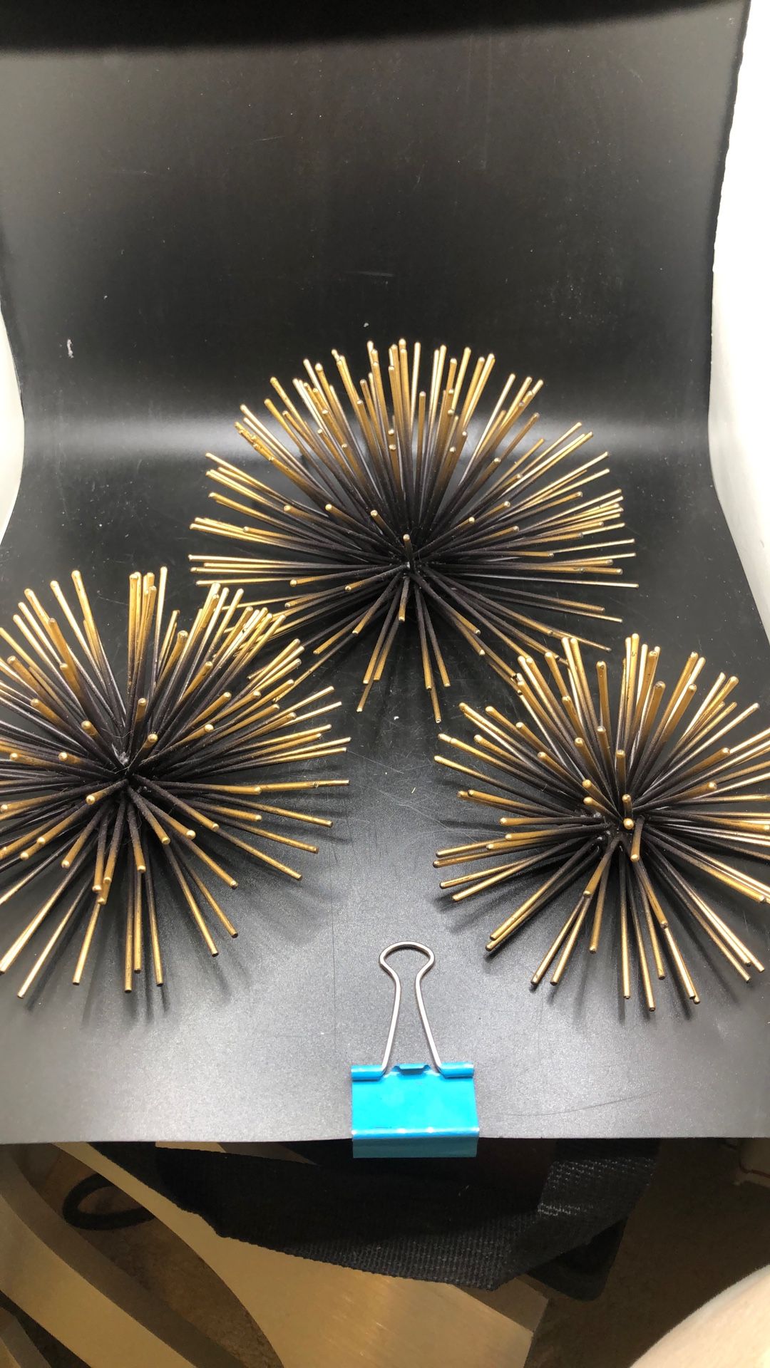 Metal Starburst Wall Art 5,7,8” (D19)