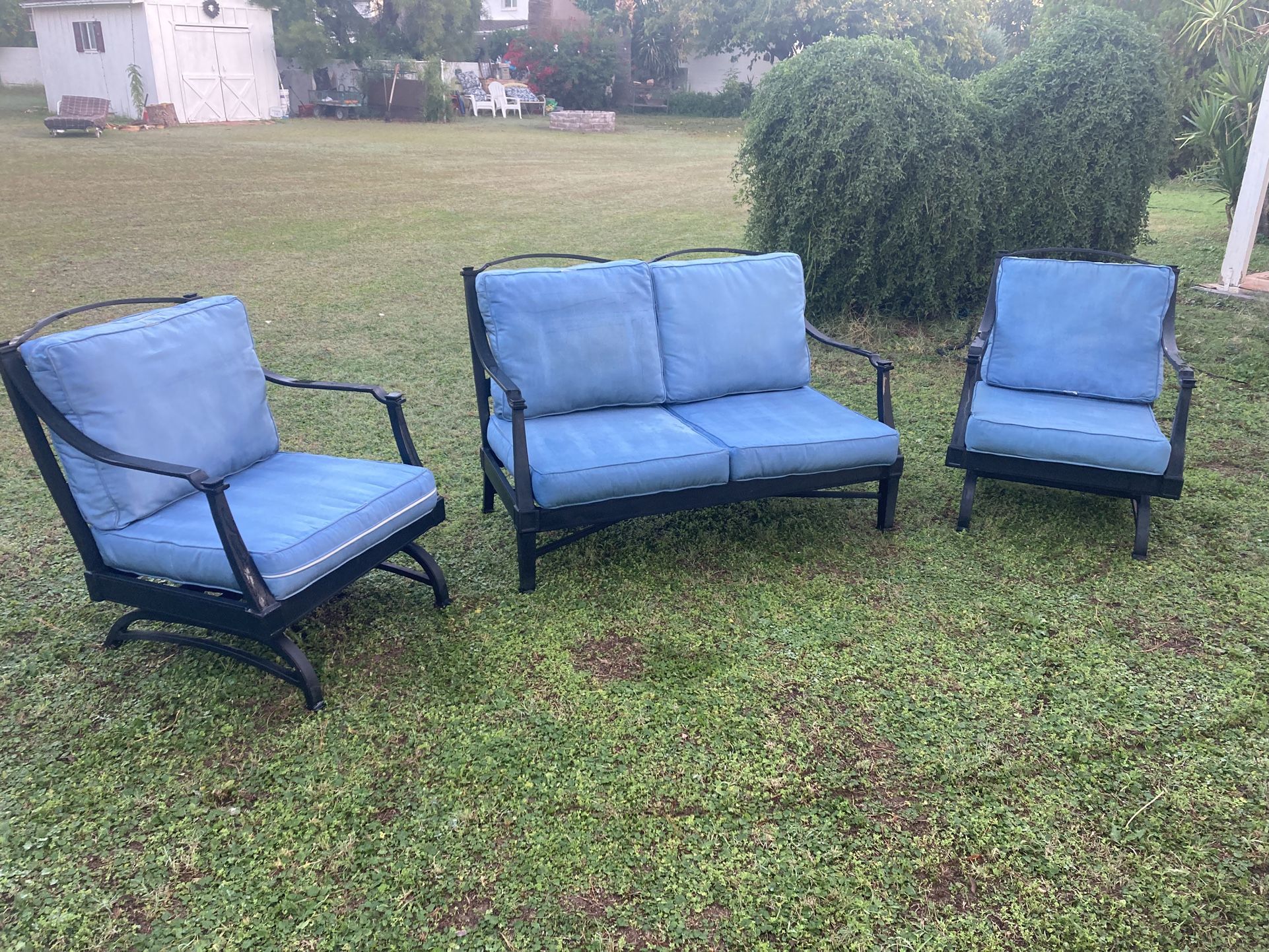 Patio And Pool Furniture (3) Pieces 