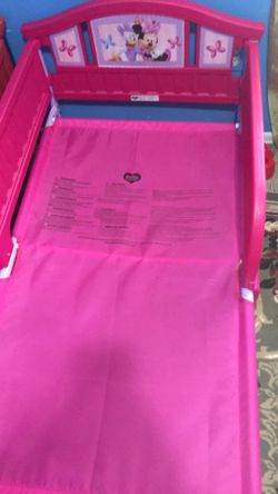 Toddler bed and Mattress for sale 80$ for one bed Mattress