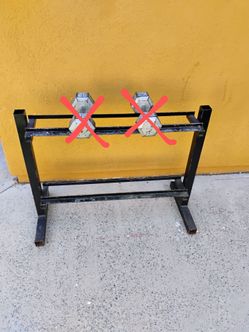 Classic Heavy Duty Hex Dumbbell 2- Tier  Rack