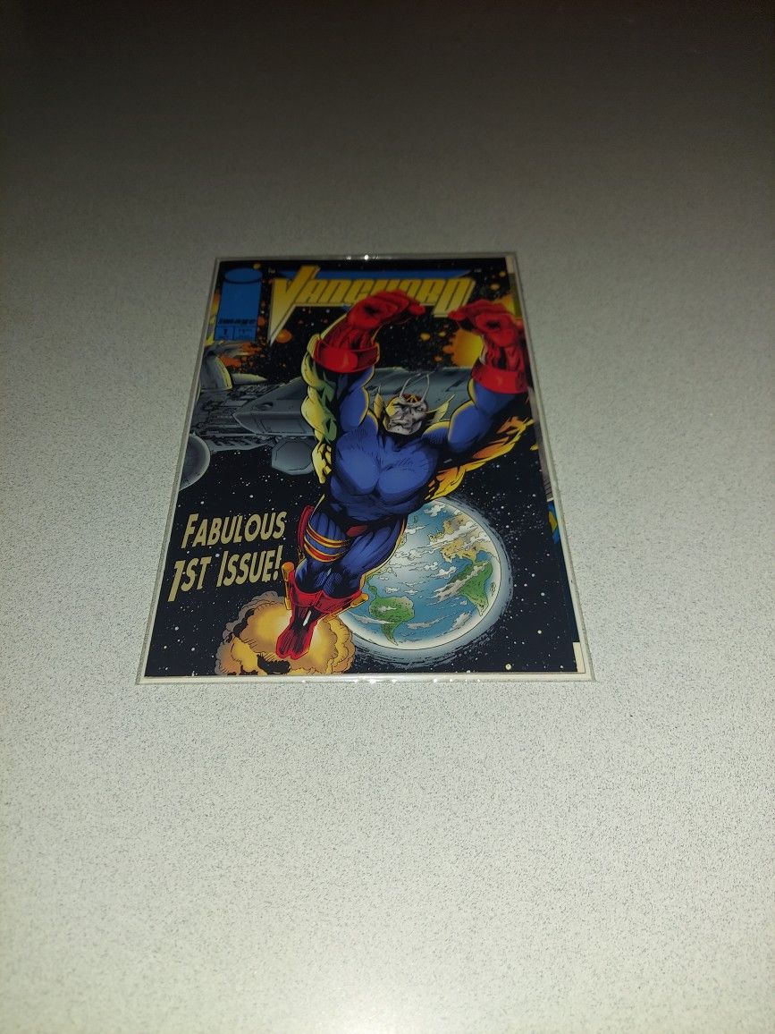 1993 VANGUARD #1 COMIC BAGGED AND BOARDED 