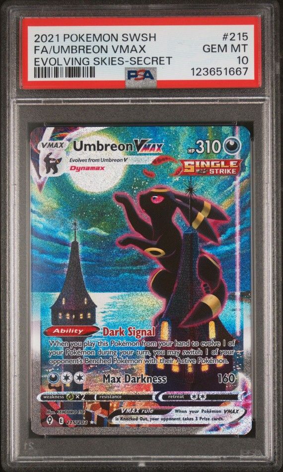 Umbreon Vmax PSA 10