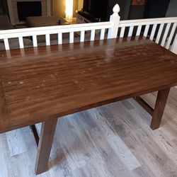 Wood Table 72 X 38