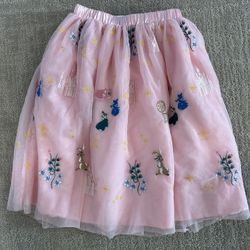 Embroidered Disney Skirt