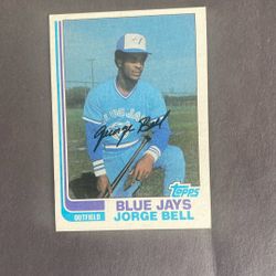 Jorge Bell 1982 Topps #254