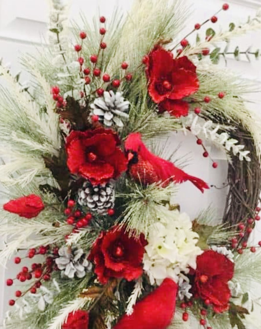 Christmas  wreaths Handcrafted and Custom and Designed by She’s a Crafty Crafter take a look This Is 1 Of 5