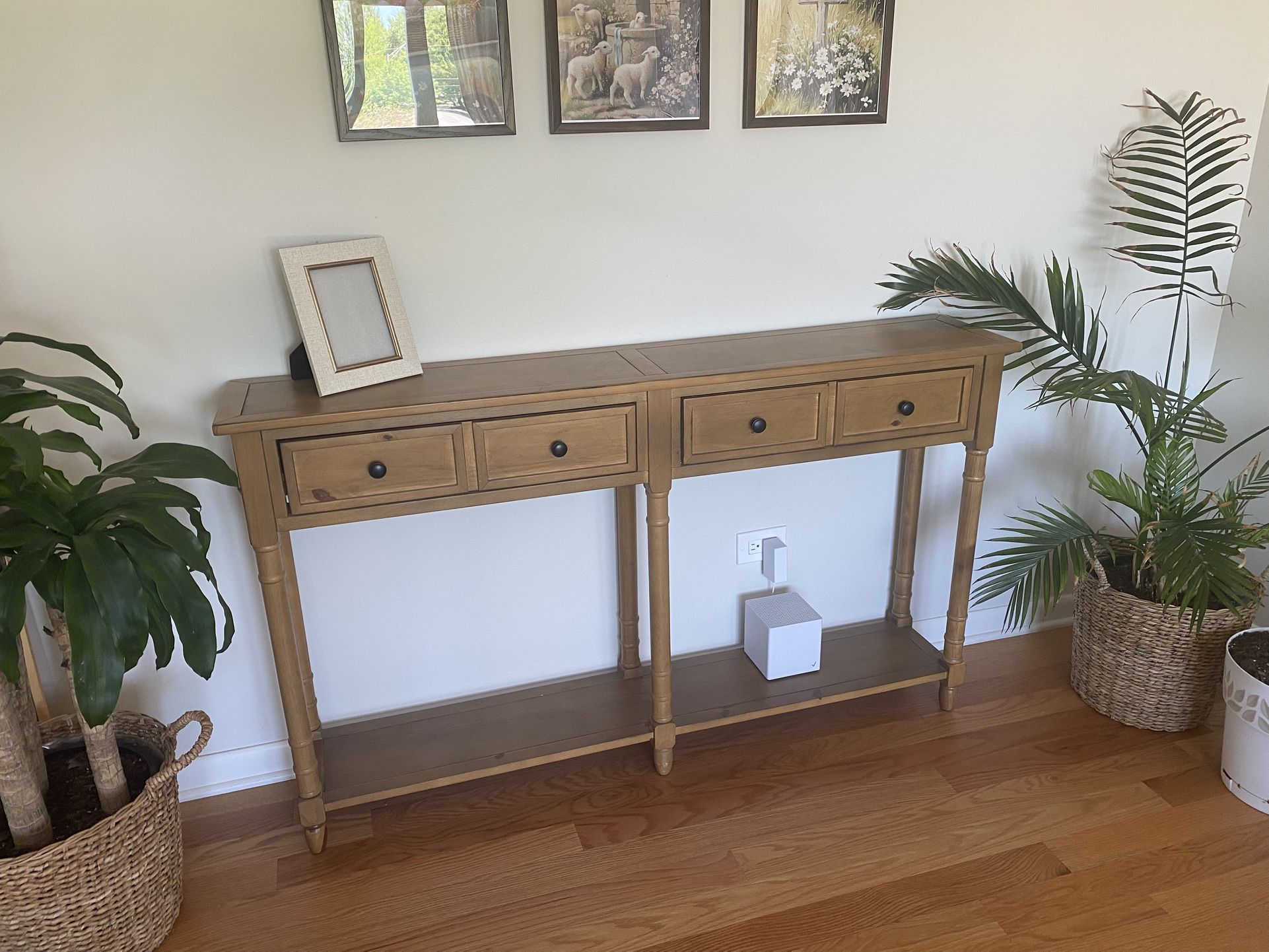 Entryway-hallway Console Table