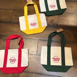 mini trader joe's bags NEW with tags 