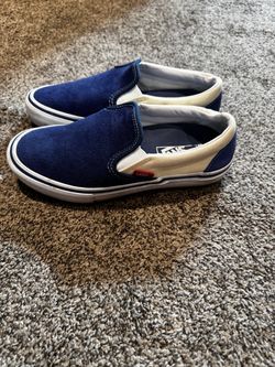 Suede Blue Vans