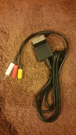 Xbox 360 accessories av cable