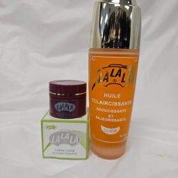 Lalala Lightening Oil and Face Cream