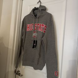 Gray Ohio State Men's Hoodie Size Medium 