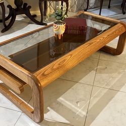 Post Modern Mersman Coffee Table designed by Lou Hodges for Mersman c. 1970s