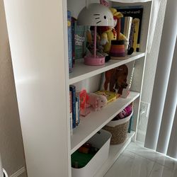 Billy White ikea Montessori nursery Kids Room Bookshelf 