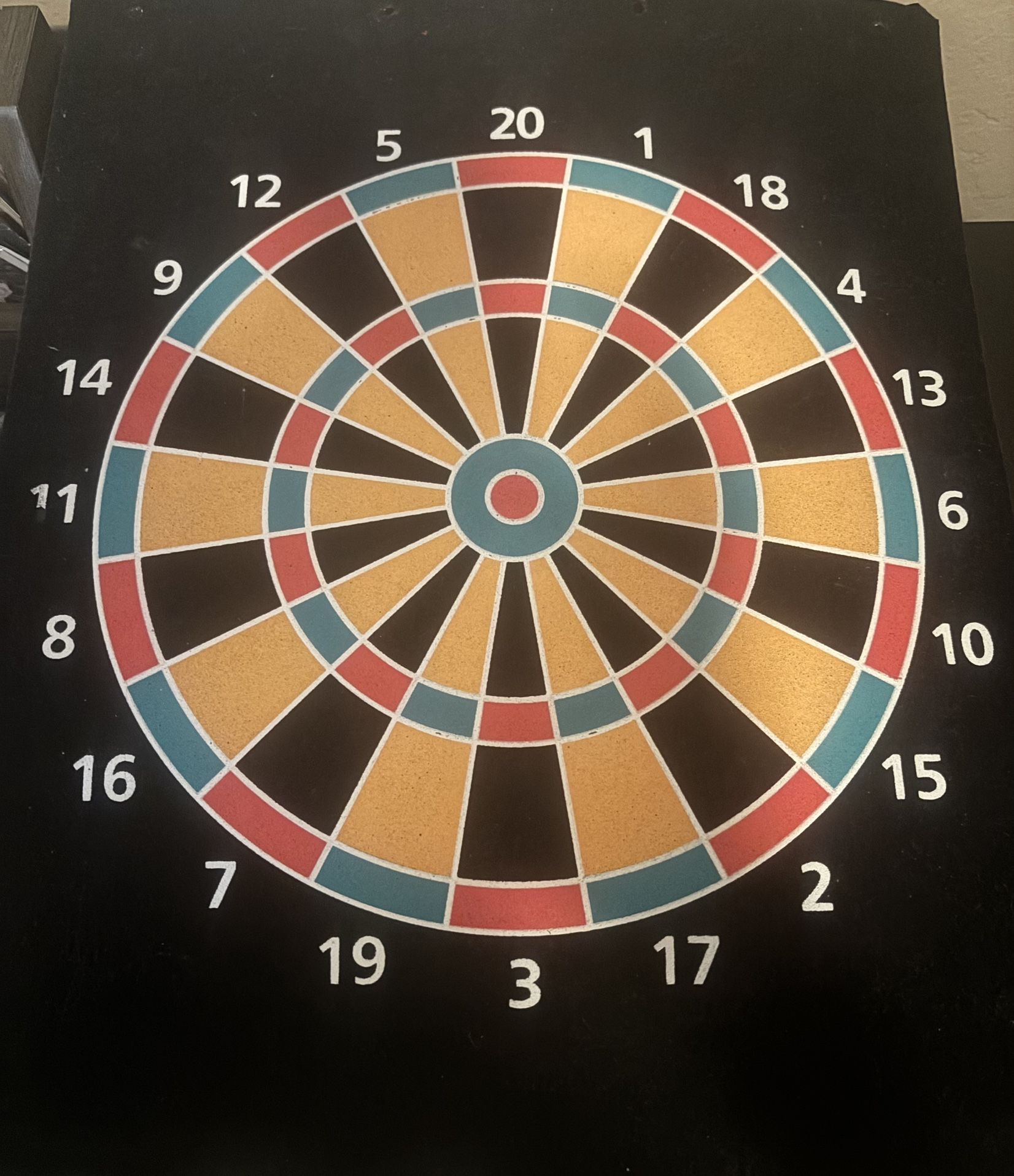2-in-1 Reversible Magnetic Baseball/Dartboard Target Game