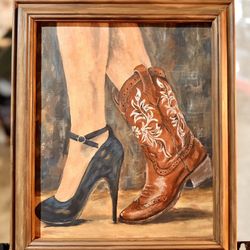 “Unapologetically Her” Original Acrylic Painting 