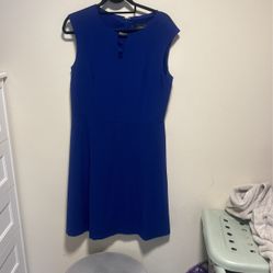 Royal Blue Dress