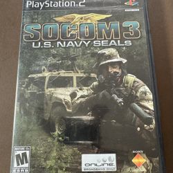 $20 SOCOM 3 U.S. Navy Seals - Sony Playstation 2 PS2 - Brand New Factory Sealed