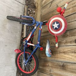 Kids Captain America Bike