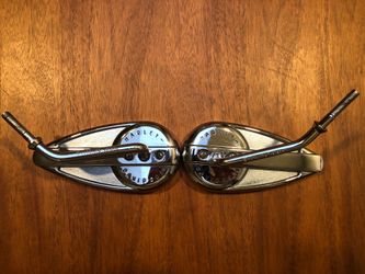 Harley Davidson chrome teardrop mirrors