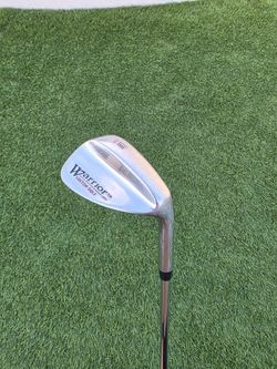 Warrior Custom Golf 60° Lob Wedge Golf Club – Chrome Finish LW