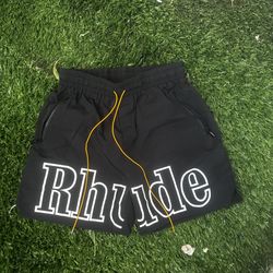 Rhude Shorts ( Black )