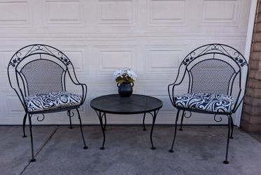 Vintage Woodard Patio Set