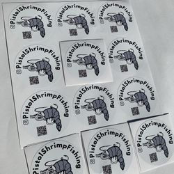 PistolShrimpFishing Stickers