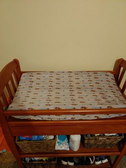 Diaper changer pad cover
