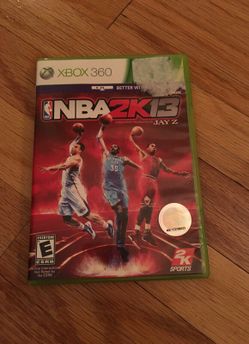 Xbox 360 game NBA2K13