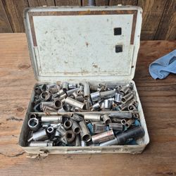 Mixed Assortment Of Mechanic's Sockets 