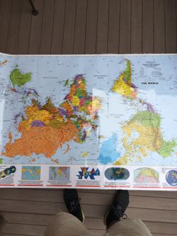 “What’s Up” World Map