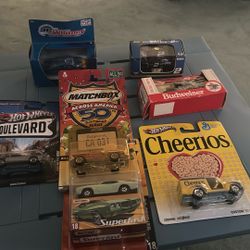 Hot Wheels Matchbox Jc, Whitney, Revelle, Budweiser Cars