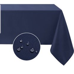 Softalker Rectangle Tablecloth Waterproof & Stain Resistant Square Table Cloth.