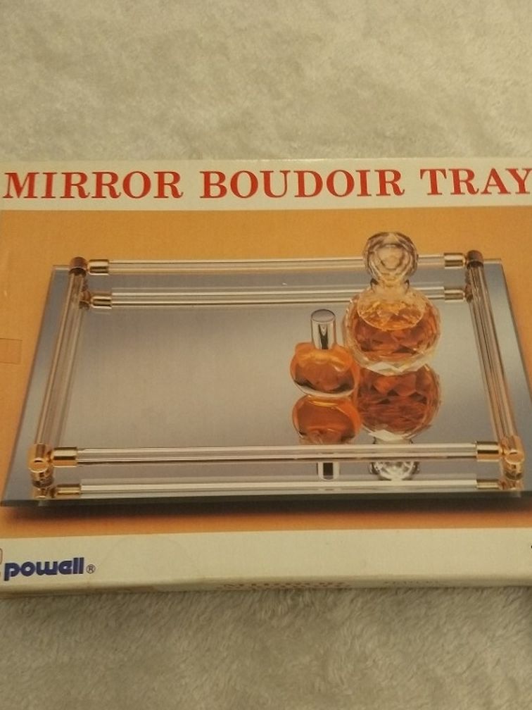 Mirror Boudoir Tray
