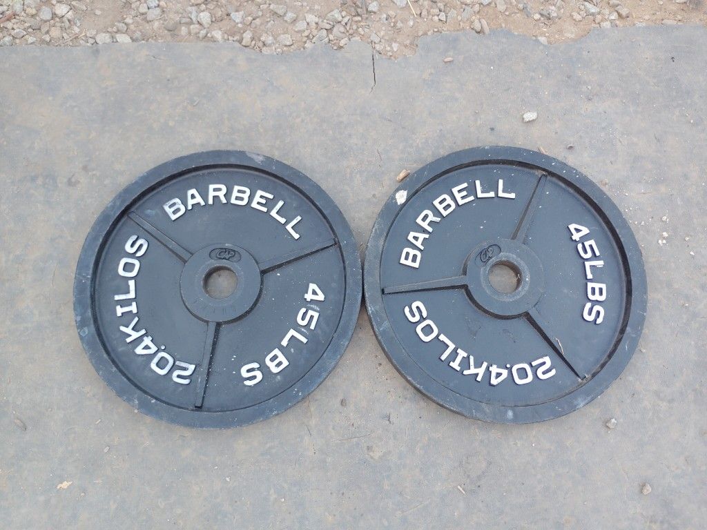 Olympic Weights 45s