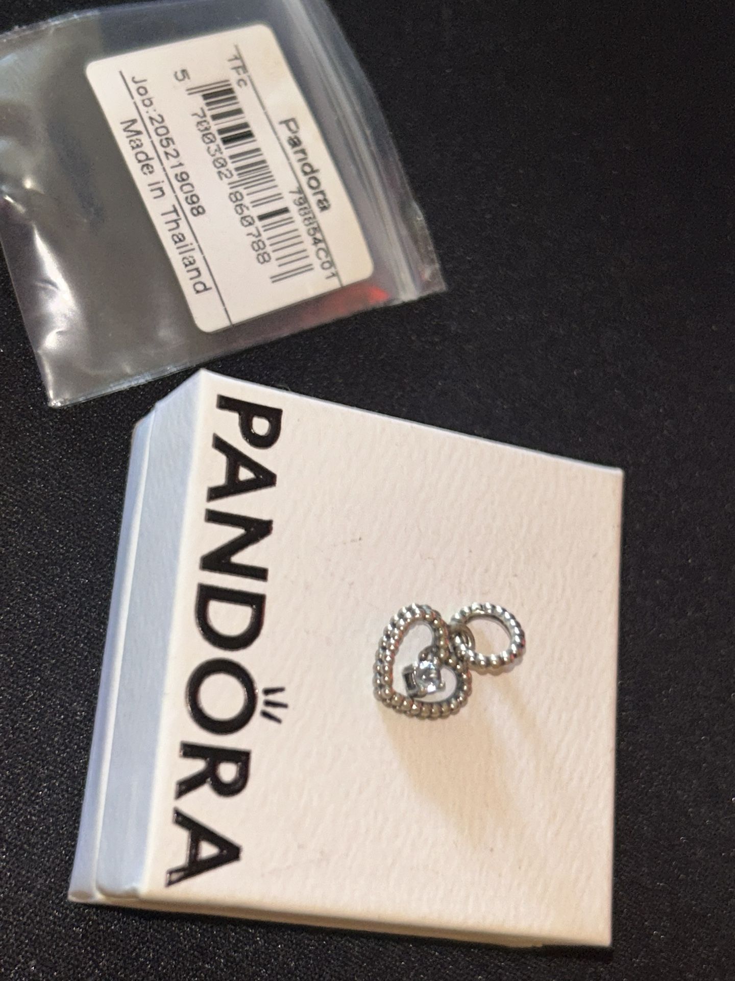 Pandora Aqua Blue Dangle Charm