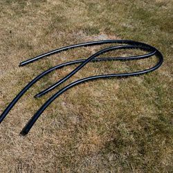 Black PVC Tubing 1 1/4" I.D. / 1 1/2" O.D. 