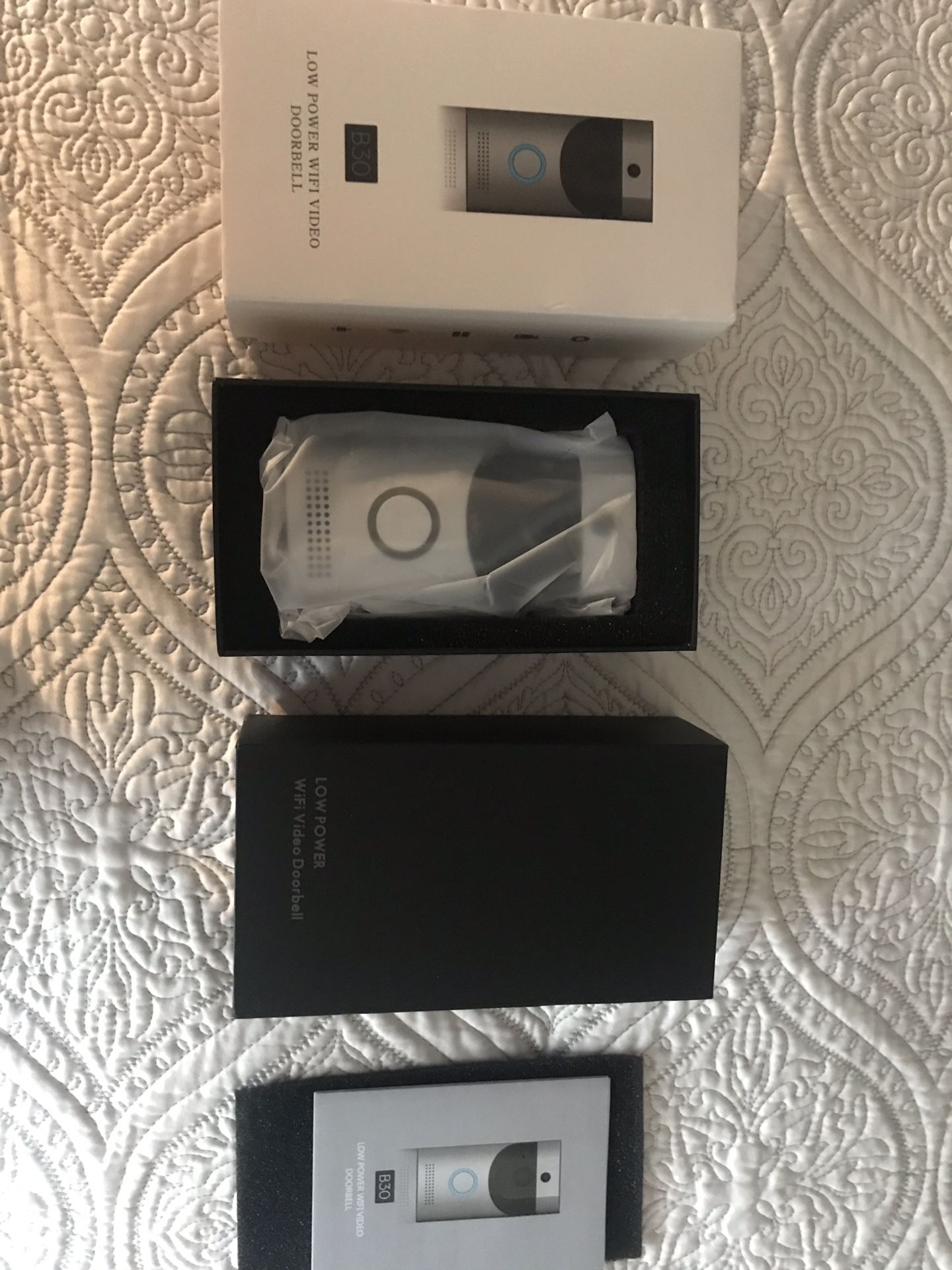 Low power WiFi video doorbell