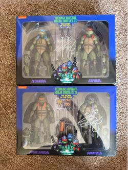 NECA Teenage Mutant Ninja Turtles Il The Secret of the Ooze - All 4 Turtles