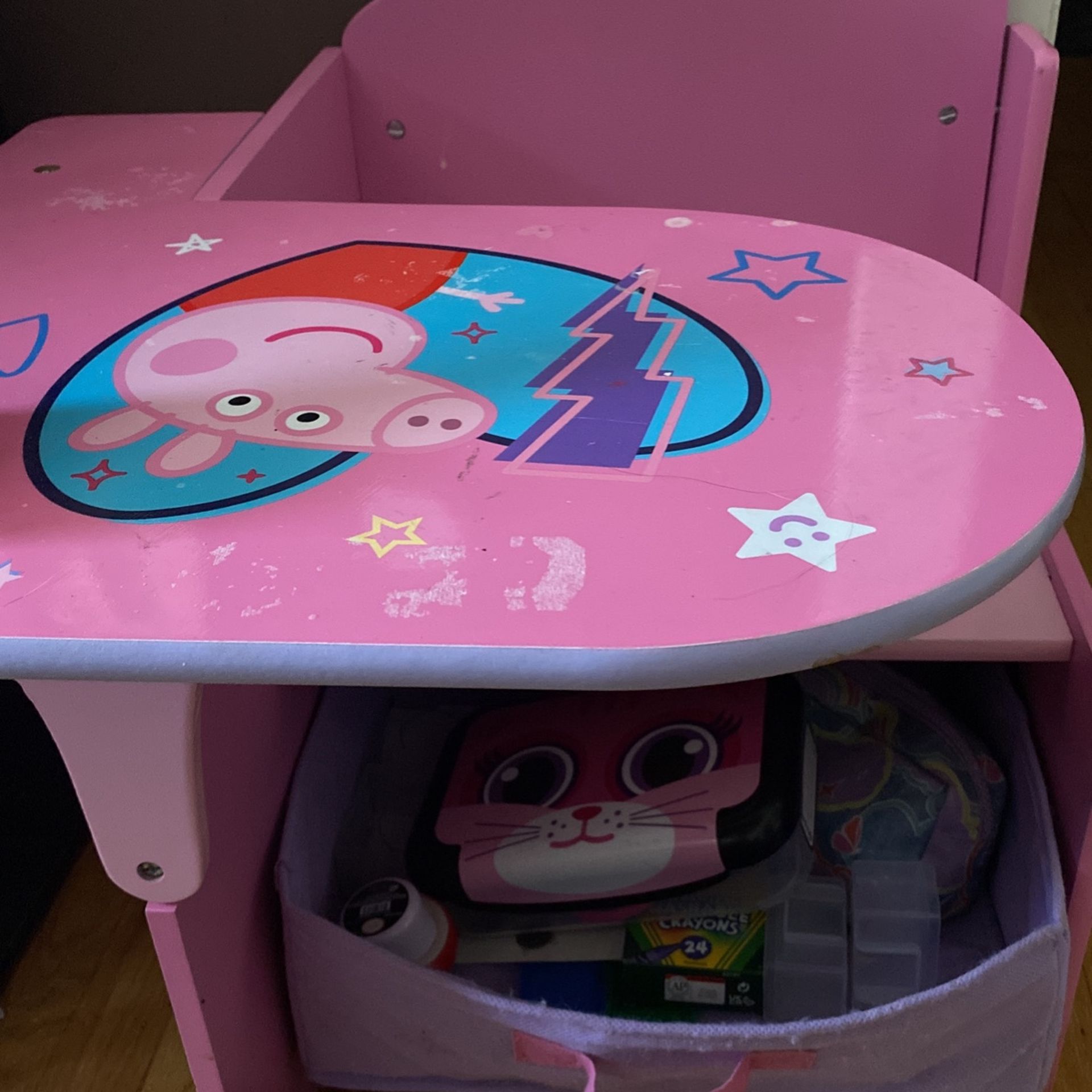 Peppa Pig Chair Desk
