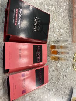 VALENTINO PERFUME And TWO EARRINGS
