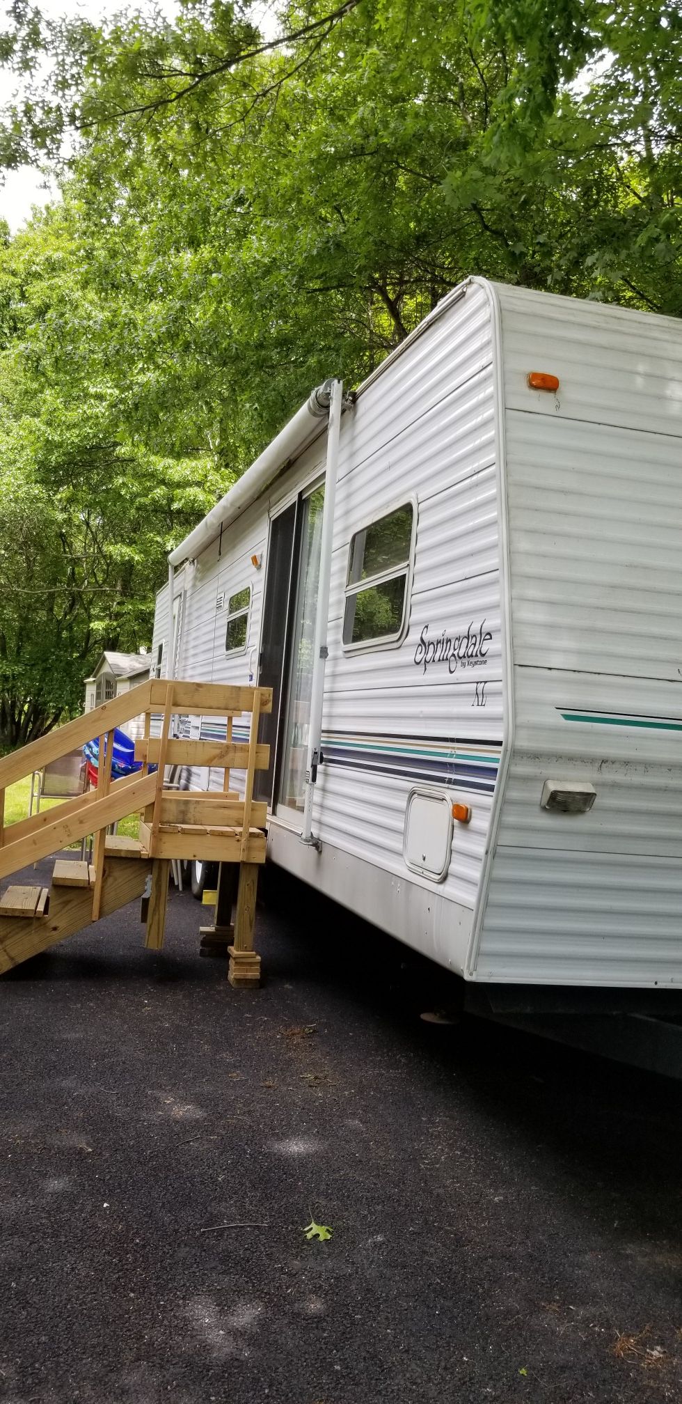 PRICE REDUCED 2001 keystone springdale 38ft travel trailer for Sale in ...